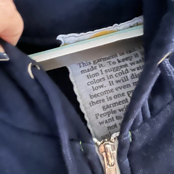 EUC Mens Aviator Nation Zip Up size XL - Picture 3 of 3